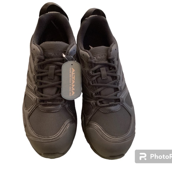 Altama Men’s BK Maritime Shoe , Size 9.5 US. Black . Low QTR. **New In B… - Picture 1 of 8